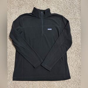 Patagonia Black Quarter-Zip Fleece